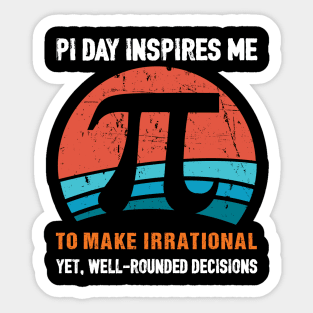 pi day Sticker